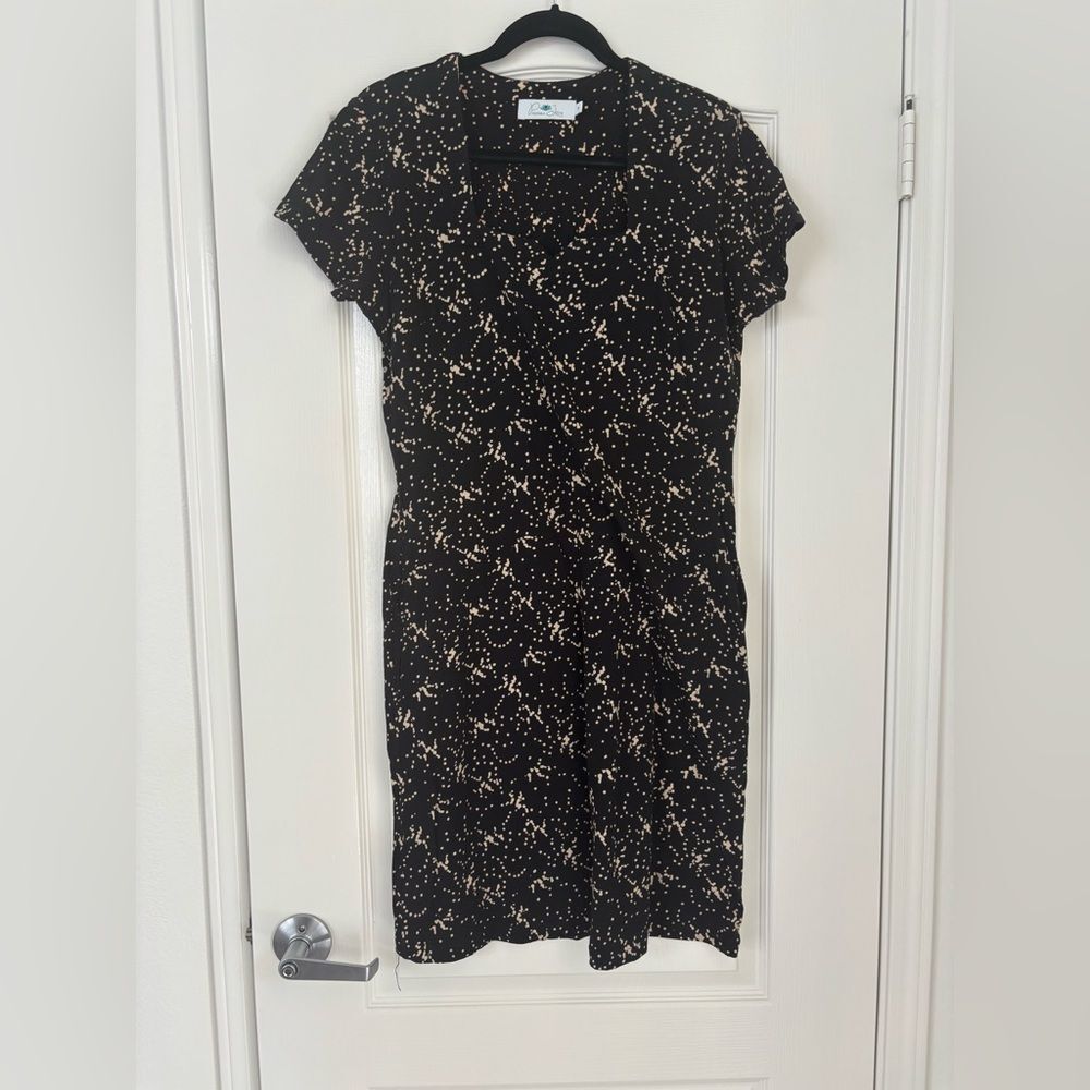 Elegant Black and Cream Women's Dress Passion Lilie - medium